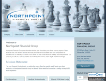 Tablet Screenshot of northpointfingrp.com